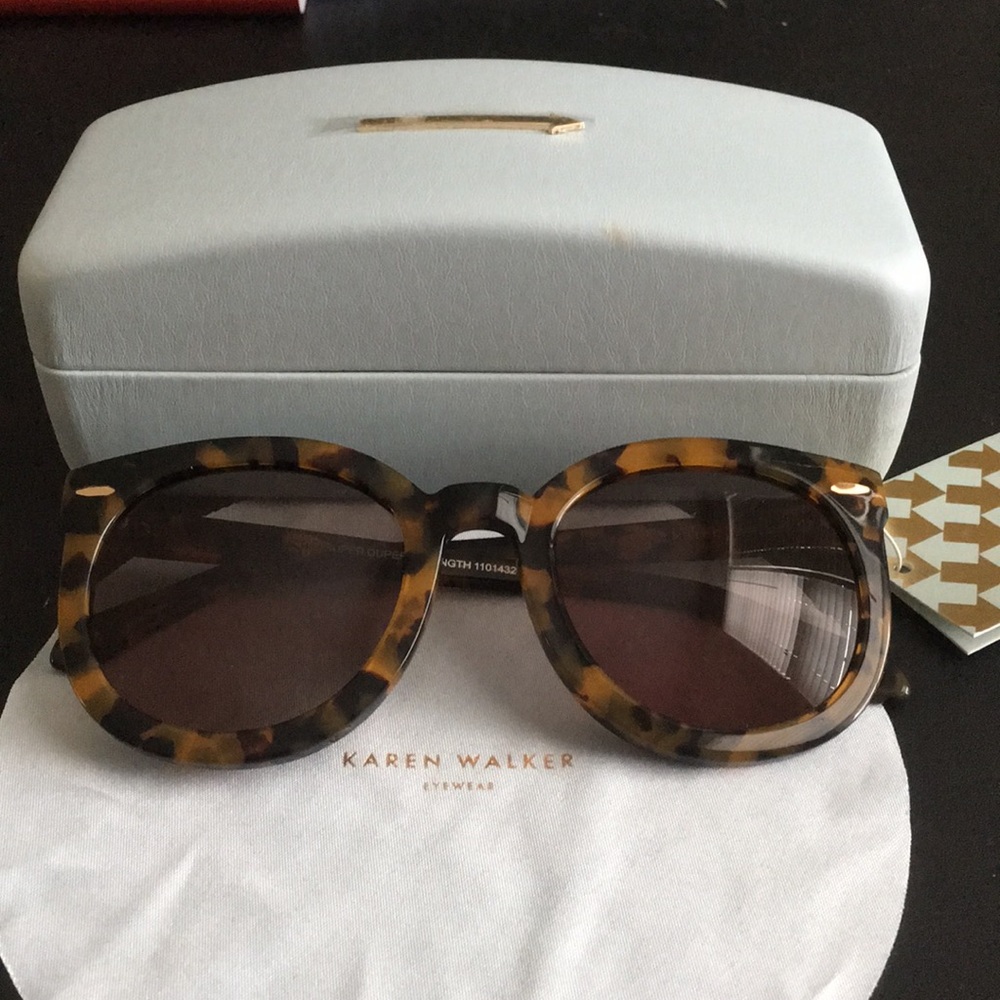 Karen Walker Super Duper Sunglasses NWT